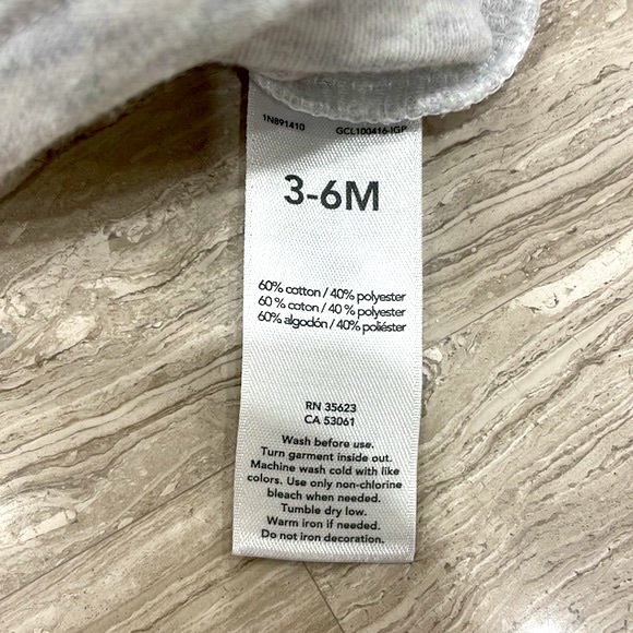 Carter's long sleeve bodysuits- pack of 2 - Picture 9 of 10